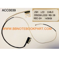 ACER LCD Cable สายแพรจอ Aspire V5-472 V5-472G V5-472PG V5-542G V5-473 V5-473G V7-481P    DD0ZQKLC020